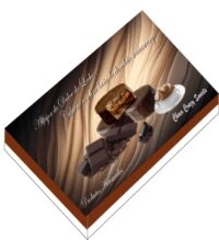 Caja x 6 Alfajores chocolate semiamargo - Image 1
