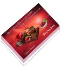 Caja x 6 Alfajores corazón de frutilla - Image 1