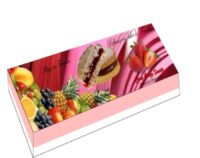 Caja Alfajores Frutales x 3u frutillas - Image 1