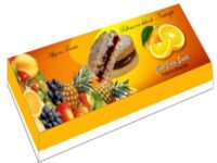 Caja Alfajores Frutales x 3u naraja - Image 1