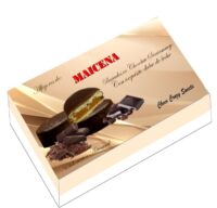 Caja alfajores de Maicena x 6u Semiamargo - Image 1