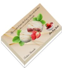 Caja x 6 Alfajores nuez con frutilla - Image 1