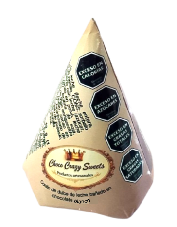 coniblanco Conito individual bañado en chocolate blanco - Image 1