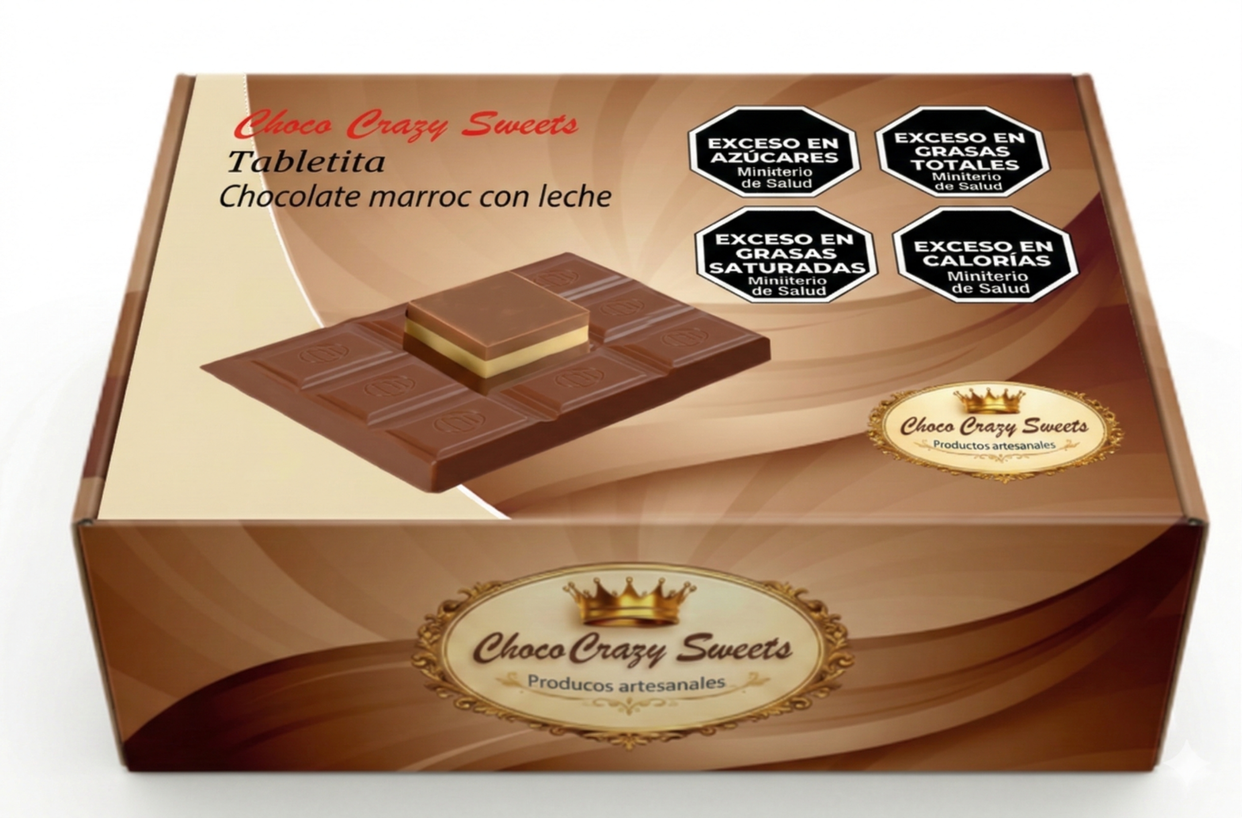 tab marroc Caja x 18 Tabletitas de chocolate marroc - Image 1